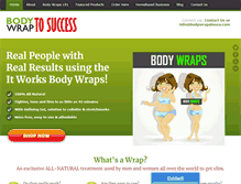 Tablet Screenshot of bodywrapalooza.com